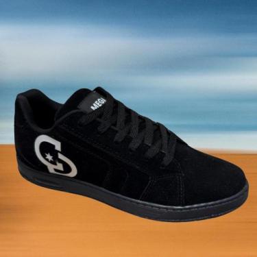 Imagem de Tênis Skate street DYC Net Masculino Moda Jor, Preto, 38