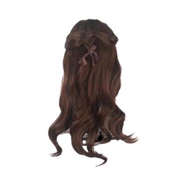 Imagem de Peruca De Princesa Elsa, Anna, Rapunzel E Ariel Para Fantasia De Hallo