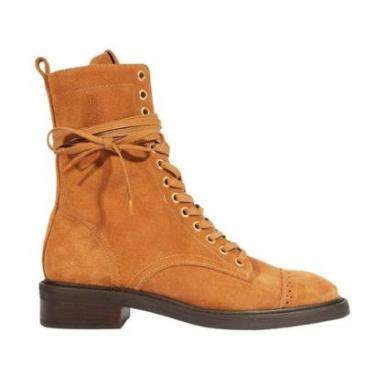 Imagem de Bota Coturno Kelly Camurça  Schutz Feminina-Feminino