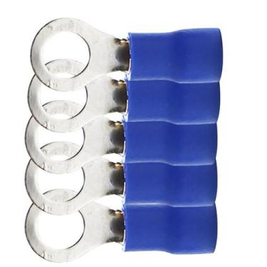 Imagem de Terminal Pré Isolado Olhal Fio 2,5mm Furo 5,3mm 500 Unidade - ROHDINA