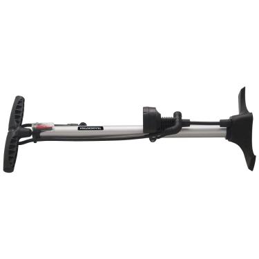 Imagem de Bomba De Ar Manual, Pressao Maxima 160 Psi/11 Bar, Corpo Em Aco Pintado, Mangueira 600 Mm Tramontina