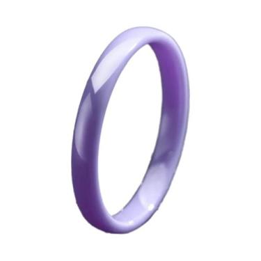 Imagem de Aliança De Casamento Hipoalergênica De Cerâmica 3mm De Largura, Anel M