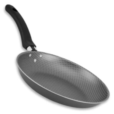 Imagem de Frigideira Francesa 22 cm Antiaderente Premium Cinza Cabo Ergonômico em Baquelite 6 Camadas de Revestimento Teflon