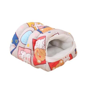 Imagem de Baoblaze Casinha portátil e prática para animais de estimação, ideal para gatinhos, cães pequenos e filhotes. Saco de dormir confortável para pets, Style a, M