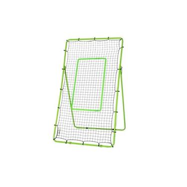 Imagem de XIURULI Rebote de vôlei, 6 ângulos, ajustável, rede de rebote de vôlei de 1,2 x 1,8 m para quintal com estrutura de aço e rede PE de alta tensão, prática de vôlei para definir batidas