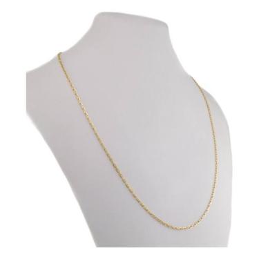 Imagem de Cordão De Ouro 18k 750 Masculino Corrente Cadeado 1.8 70 Cm - JOIE JOI