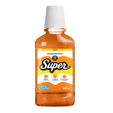 Imagem de Enxaguante Bucal Cimed Super 12h Frutas Tropicais 500ml