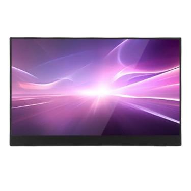 Imagem de Zopsc Monitor Portátil de 15,6 Polegadas, 1080p HD Gaming Ultra Slim Display Com Taxa de Refrescamento de 120Hz, 2 Alto -falantes Tela do Computador para PC Phone Computer