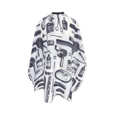 Imagem de Avental Unissex Para Cabeleireiro, Capa De Corte De Cabelo Para Salão,