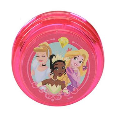 Imagem de Brinquedo Criança Infantil Yo-Yo Ioiô C/Luz Disney Princesas - Etitoys
