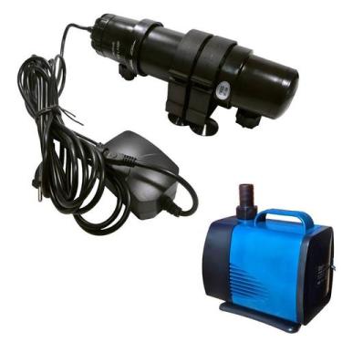 Imagem de Filtro ultra violeta uv 36w bomba 3000lh p lagos e aquários voltagem:1