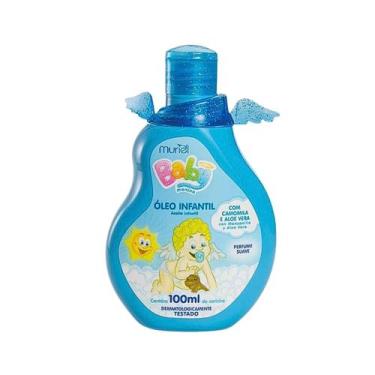 Imagem de Óleo Muriel Baby Infantil Azul 100ml