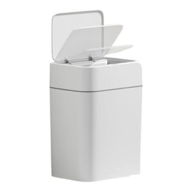 Imagem de Lixeira Automática Inteligente Sensor de Abertura 3KAM Tamanho:12 Litr