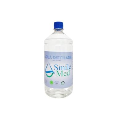 Imagem de Água Destilada, Uso em Aautoclave e Aparelhos CPAP, Frasco com 1 Litro