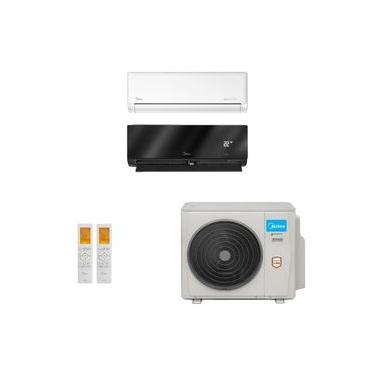Imagem de Ar-Condicionado Multi Split Inverter Midea 36.000 (1x Evap HW 12.000 + 1x Evap HW 24.000) Quente/Frio 220V