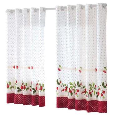 Imagem de Cortina Estampada 2,00 x 1,20 Olga Iolanda Dohler