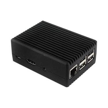 Imagem de Caixa De Alumínio Para Raspberry Pi 3 Com Resfriamento Passivo E Almof