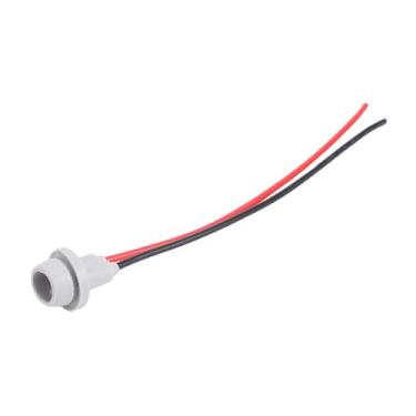 Imagem de KIMISS Chicote Pigtail de Soquete de Lâmpada T10, para Lâmpadas LED T10 T15 168 194 2825 W5W, Conector de Base de Borracha, Plugue de Extensão Pré-fiado para Luzes de Cúpula de