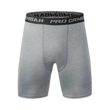 Imagem de Leggings Esportivas De Compressão Masculinas De Secagem Rápida, Shorts