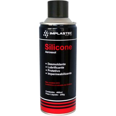 Imagem de Silicone Aerossol 250g 400ml Proteção Multiuso IMPLASTEC