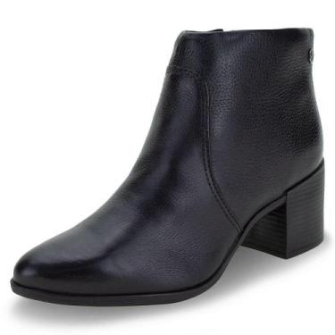 Imagem de Bota feminina cano baixo bottero - 314701, Preto, 38
