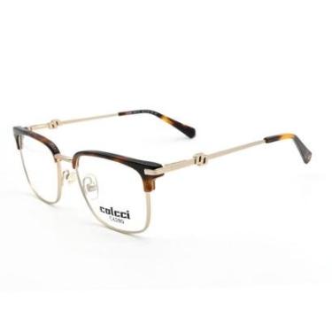Imagem de Armação de Óculos Colcci C6280e0852 Marrom Brilho Demi cat1-Feminino