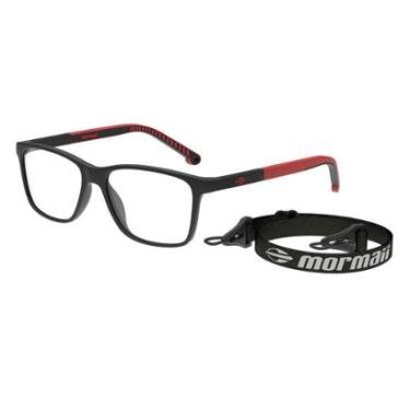Imagem de Armação de Óculos Infantil Mormaii Blunt M6120a1449 Preto Fosco cat1-Masculino