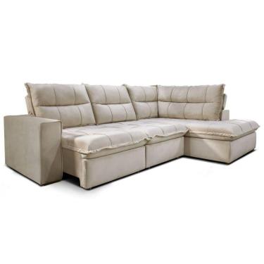 Imagem de Sofá Solar Campus Com 2 Lugares Gralha Azul Bege