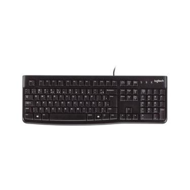 Imagem de Teclado com fio USB Logitech K120 Cinza