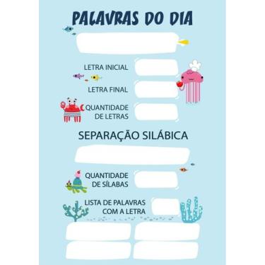 Imagem de Banner Educativo em Lona Palavra do Dia 70x55cm - Core Decore