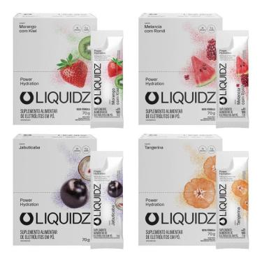 Imagem de LIQUIDZ® - Eletrólitos Zero Açúcar 4 Sabores 56 Sachês-Unissex