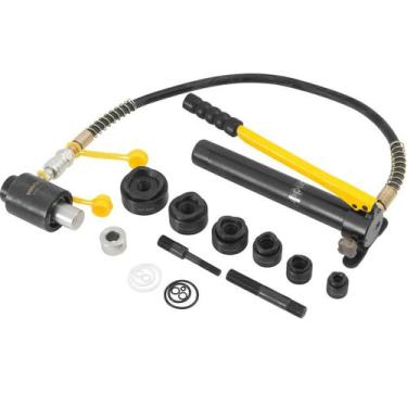 Imagem de Furador de Chapas Hidráulico FCV035 com 6 Matrizes 2 Hastes de Repuxo 