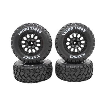 Imagem de Pneus Dianteiros E Traseiros De 110mm Para TRAXXAS Slash, ARRMA Senton