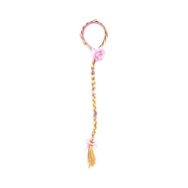 Imagem de Tiara De Cabelo Trançada Infantil Princesa Elsa Rapunzel Do Filme Entr