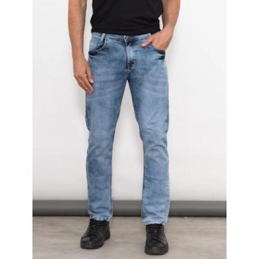 Imagem de Calça Jeans Masculina Premium Lycra Tom Sky Fashion Social, Lavagem cl