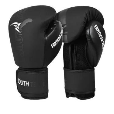 Imagem de Luva De Boxe Profissional Fantasy 2k25 South Team, Preto, 10oz, PU