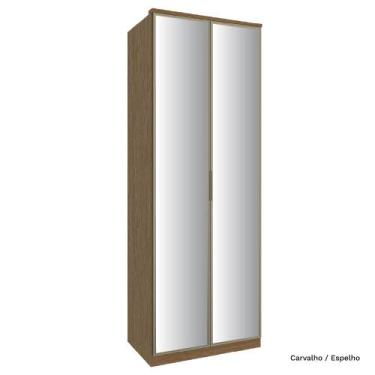 Imagem de Guarda Roupa Modulado 02 Portas de Vidro 234cm Setiba - Móveis Rimo, C