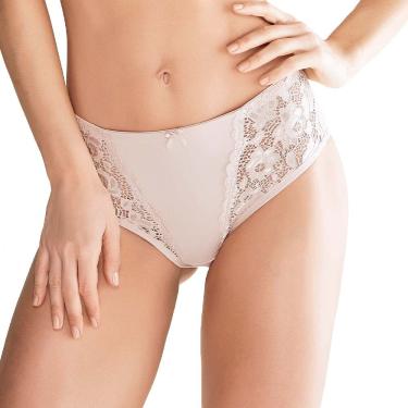 Imagem de Calcinha triumph elegance com renda na lateral bege M