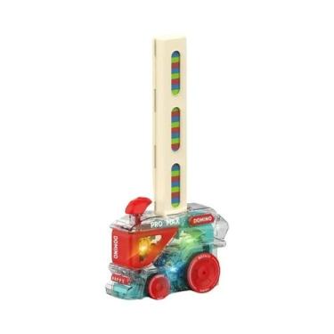 Imagem de Conjunto De Trem Elétrico De Dominó Para Crianças, Brinquedo Educacion