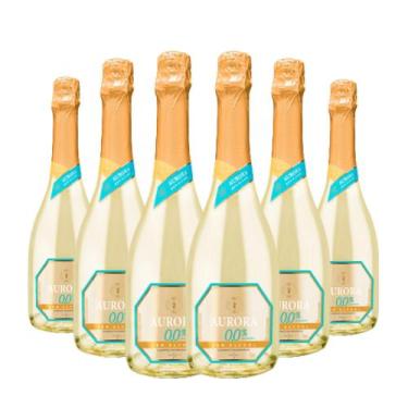 Imagem de Espumante Zero Álcool 0% Branco Serra Gaúcha 750ml Kit 6 unidades - Au