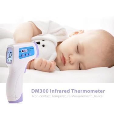 Imagem de Termômetro Laser de Aferição Rápida Eficiência para identificar picos 