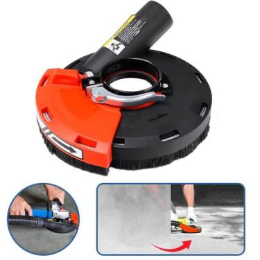 Imagem de Adaptador Esmerilhadeira Coletor Aspirador Sucção Poeira Pó Suporte Li