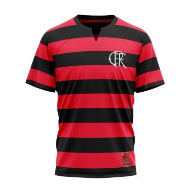 Imagem de Camisa Flamengo Retrô Tri Carioca - Masculino-Masculino