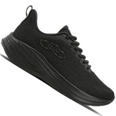 Imagem de Tenis Olympikus Marte Infantil Meninos, Preto, Preto, 35