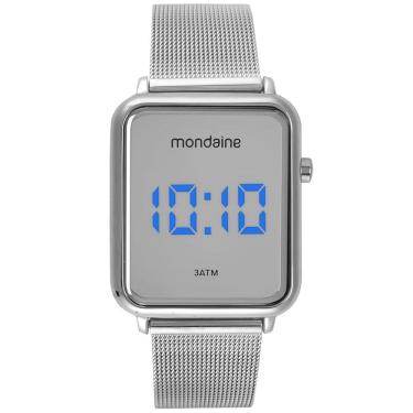 Imagem de Relógio MONDAINE feminino digital prata 32721L0MVNE3