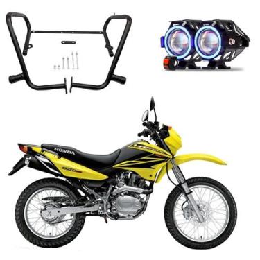 Imagem de Kit Protetor de Carenagem + U7 Angel Azul NXR 150 Bros 2003 2004 2005 