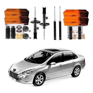 Imagem de Kit Amortecedor Dianteiro Traseiro 307 Sedan 2.0 2007 A 2012 - Cofap