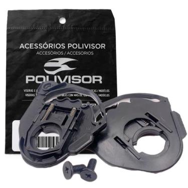 Imagem de Kit Fixação Para Capacete Ls2 FF320 FF353 - POLIVISOR