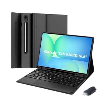 Imagem de Capa Com Teclado Para Samsung Galaxy Tab S10 FE 10.9 Polegadas SM-X520