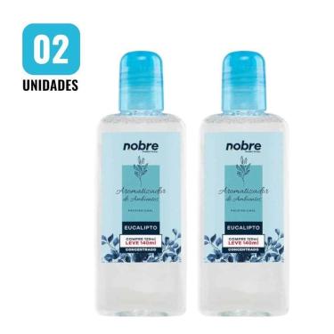 Imagem de Kit 2 Aromatizantes de Ambiente Aroma Eucalipto 140ML com Borrifador Concentrado e Longa Duração